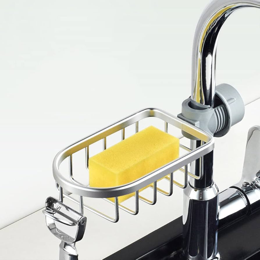キッチンシンクオーガナイザー キッチンシンク用蛇口スポンジホルダー Amazon｜fencyatt キッチンシンク蛇口オーガナイザー キッチン